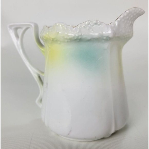 Vintage RS Germany Floral Creamer Roses Tillowitz - Picture 5 of 7